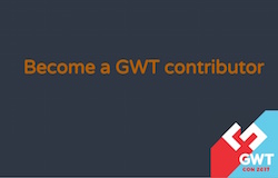 Become a GWT contributor